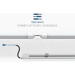 Anten 120CM Tube LED 36W Plafonnier Néon Tube LED Étanche IP65 Lampe Sur Plafond Anti-Poussière Anti-Corrosion Et Anti-Choc Tube Ampoule LED Blanc Froid 6000K 8 Anten 120CM Tube LED 36W Plafonnier Néon Tube LED Étanche IP65 Lampe Sur Plafond Anti-Poussière Anti-Corrosion Et Anti-Choc Tube Ampoule LED Blanc Froid 6000K -Promos Réglette & réglette LED Boutique 10975817 4