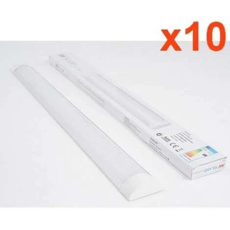 Réglette Lumineuse 90cm 36W (Pack De 10) - Blanc Froid 6000K - 8000K - SILAMP 3 Réglette Lumineuse 90cm 36W (Pack De 10) - Blanc Froid 6000K - 8000K - SILAMP – Image 3
