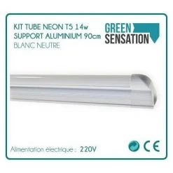 GREENSENSATION Kit Tube 90cm Néon T5 Sur Support Aluminium éclairage LED économique 7 GREENSENSATION Kit Tube 90cm Néon T5 Sur Support Aluminium éclairage LED économique -Promos Réglette & réglette LED Boutique 1127293 3