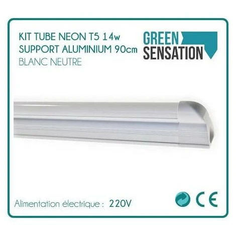 GREENSENSATION Kit Tube 90cm Néon T5 Sur Support Aluminium éclairage LED économique 3 GREENSENSATION Kit Tube 90cm Néon T5 Sur Support Aluminium éclairage LED économique – Image 3