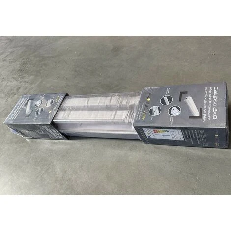 Réglette étanche Fluo 2x18W Avec Tubes T8 4000K 1350lm 660x118x88mm Ballast B2 230V IK06 IP65 CALYPSO PROTEC 3 Réglette étanche Fluo 2x18W Avec Tubes T8 4000K 1350lm 660x118x88mm Ballast B2 230V IK06 IP65 CALYPSO PROTEC – Image 3