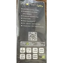 Réglette étanche Fluo 2x18W Avec Tubes T8 4000K 1350lm 660x118x88mm Ballast B2 230V IK06 IP65 CALYPSO PROTEC 8 Réglette étanche Fluo 2x18W Avec Tubes T8 4000K 1350lm 660x118x88mm Ballast B2 230V IK06 IP65 CALYPSO PROTEC -Promos Réglette & réglette LED Boutique 11657468 4