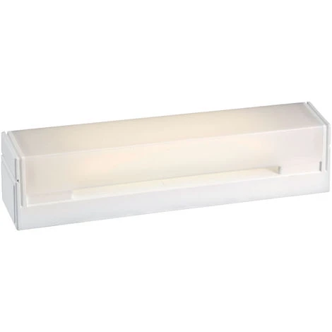 ARIC Reglette Salle De Bain B.85 00 Avec Tube S19 LED 6W 2700K - Blanc 1 ARIC Reglette Salle De Bain B.85 00 Avec Tube S19 LED 6W 2700K - Blanc