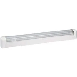 ARIC Reglette Salle De Bain ONDINE IP44 Avec Interrupteur, Tube T8/G13 LED 8W 4000K Fourni - Blanc