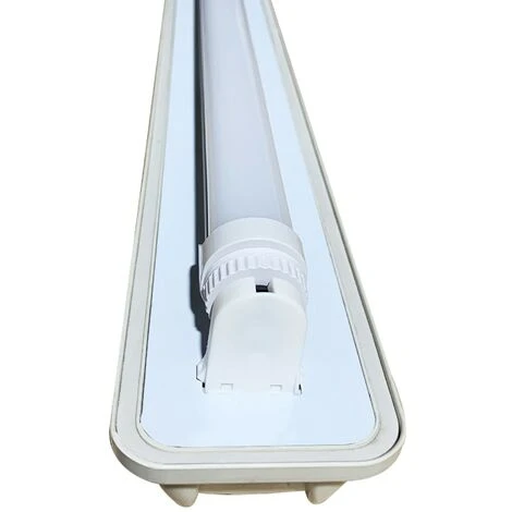 EUROPALAMP Kit Tube LED T8 23W Blanc Froid + Boitier Etanche 150cm 2 EUROPALAMP Kit Tube LED T8 23W Blanc Froid + Boitier Etanche 150cm – Image 2