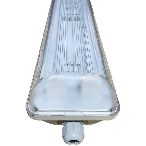EUROPALAMP Kit 2 Tubes LED T8 24W Blanc Froid + Boitier Etanche 150cm - Blanc Froid 6000K 2 EUROPALAMP Kit 2 Tubes LED T8 24W Blanc Froid + Boitier Etanche 150cm - Blanc Froid 6000K – Image 2