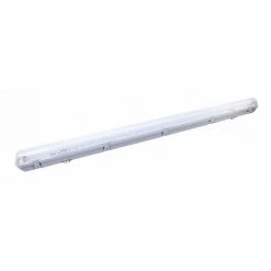 GEFOM Réglette étanche Pc+Abs Ip65 18W 120 Cm Avec Tube Led Plastique Pf 0,9