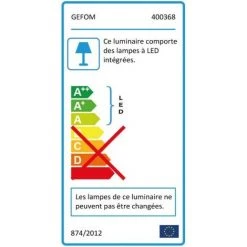 GEFOM Réglette Ip20 Avec Interrupteur Et Connecteur, 8W, 800 Lumens, Longueur 60 Cm 9 GEFOM Réglette Ip20 Avec Interrupteur Et Connecteur, 8W, 800 Lumens, Longueur 60 Cm -Promos Réglette & réglette LED Boutique 13188942 5