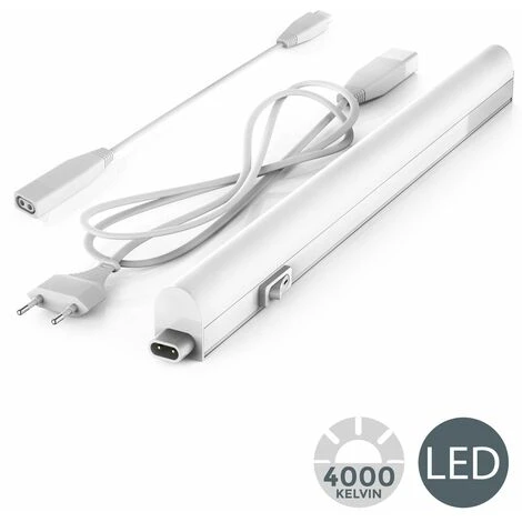B.K.Licht Réglette LED Pour Cuisine Et Atelier, Platine LED 4W, Longueur 313 Mm, 400 Lm, Lumière Blanche Neutre 4000K 2 B.K.Licht Réglette LED Pour Cuisine Et Atelier, Platine LED 4W, Longueur 313 Mm, 400 Lm, Lumière Blanche Neutre 4000K – Image 2
