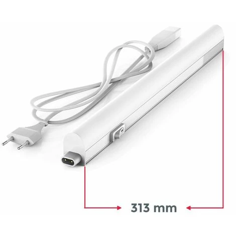 B.K.Licht Réglette LED Pour Cuisine Et Atelier, Platine LED 4W, Longueur 313 Mm, 400 Lm, Lumière Blanche Neutre 4000K 4 B.K.Licht Réglette LED Pour Cuisine Et Atelier, Platine LED 4W, Longueur 313 Mm, 400 Lm, Lumière Blanche Neutre 4000K – Image 4