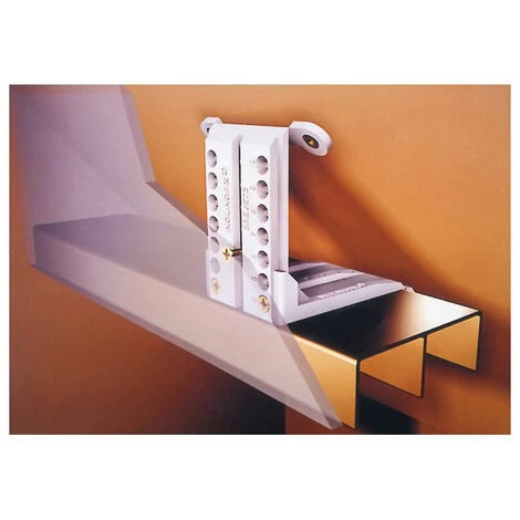 Fixation Sous Pente Pour Placard Inclinofix - Décor : Blanc - Matériau : Plastique - ITAR 3 Fixation Sous Pente Pour Placard Inclinofix - Décor : Blanc - Matériau : Plastique - ITAR – Image 3