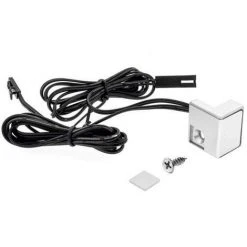 Mini Interrupteur Sur Chant 2a-12v - Décor : Aluminium - ITAR