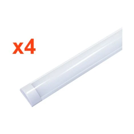 Réglette Lumineuse 60cm 24W (Pack De 4) - Blanc Froid 6000K - 8000K - SILAMP - Blanc Froid 6000K - 8000K 3 Réglette Lumineuse 60cm 24W (Pack De 4) - Blanc Froid 6000K - 8000K - SILAMP - Blanc Froid 6000K - 8000K – Image 3