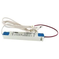 ITAR Alimentation Led 12v Genius - Puissance : 20 W - Longueur : 162 Mm - Classe : II - Largeur : 40 Mm - Alimentation : 12 V - Epaisseur : 15 Mm - Longueur Câble Secteur : 1500 Mm - Pour : Eclairage LED - Largeur : 40 Mm