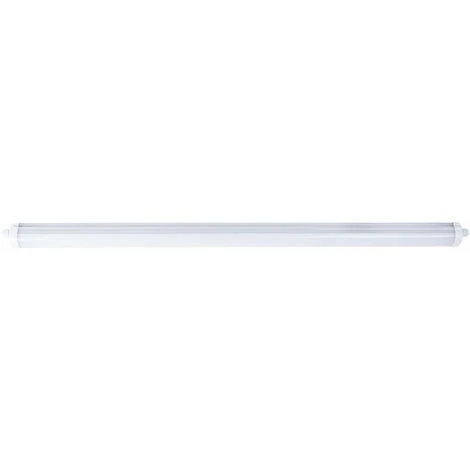 ETC-SHOP Plafonnier LED Salle Humide Lampe De Baignoire Pour Salle Humide Lampe De Garage LED Tube LED, Résistant Aux Jets, 1x LED 48W 3840Lm Blanc Froid, L 150 Cm 1 ETC-SHOP Plafonnier LED Salle Humide Lampe De Baignoire Pour Salle Humide Lampe De Garage LED Tube LED, Résistant Aux Jets, 1x LED 48W 3840Lm Blanc Froid, L 150 Cm