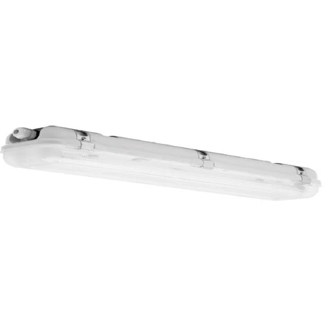 Réglette Fluo étanche 2X54W Poly Grise 1265X137mm Tubes T5 (non Incl) Ballast A2 230V IK07 IP65 Sylproof SYLVANIA 0056236 1 Réglette Fluo étanche 2X54W Poly Grise 1265X137mm Tubes T5 (non Incl) Ballast A2 230V IK07 IP65 Sylproof SYLVANIA 0056236