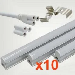Tube Néon LED 90cm T5 14W (Pack De 10) - Blanc Chaud 2300K - 3500K - SILAMP - Blanc Chaud 2300K - 3500K