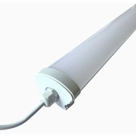 Réglette Lumineuse étanche 120cm 36W IP65 (Pack De 4) - Blanc Froid 6000K - 8000K - SILAMP - Blanc Froid 6000K - 8000K 4 Réglette Lumineuse étanche 120cm 36W IP65 (Pack De 4) - Blanc Froid 6000K - 8000K - SILAMP - Blanc Froid 6000K - 8000K – Image 4