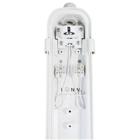 MIIDEX LIGHTING Boitier étanche IP65 Pour 1 Tube T8 LED 600 Mm Sans Ballast Phase-Neutre 1 Côté 2 MIIDEX LIGHTING Boitier étanche IP65 Pour 1 Tube T8 LED 600 Mm Sans Ballast Phase-Neutre 1 Côté – Image 2