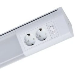 MÜLLER LICHT Luminaire LED Pour Sous-meuble En Blanc Avec 2 Prises De Courant, 501mm Müller Licht