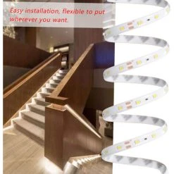 ASUPERMALL Bandes Lampe De Capteur De Mouvement Pir, 12V Dc, 3M 9 ASUPERMALL Bandes Lampe De Capteur De Mouvement Pir, 12V Dc, 3M -Promos Réglette & réglette LED Boutique 14637968 5