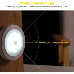 ASUPERMALL Veilleuse A Detecteur De Mouvement Mini Pir, Lumiere Blanc 7 ASUPERMALL Veilleuse A Detecteur De Mouvement Mini Pir, Lumiere Blanc -Promos Réglette & réglette LED Boutique 14638539 3