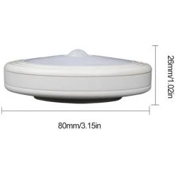ASUPERMALL Veilleuse A Detecteur De Mouvement Mini Pir, Lumiere Blanc 9 ASUPERMALL Veilleuse A Detecteur De Mouvement Mini Pir, Lumiere Blanc -Promos Réglette & réglette LED Boutique 14638539 5