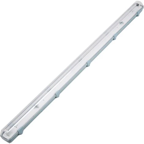 BeMatik - Ecran étanche Pour Tube LED 1 X 1200 Mm Avec Raccordement à Deux Extrémités IP65 T8 G13 1 BeMatik - Ecran étanche Pour Tube LED 1 X 1200 Mm Avec Raccordement à Deux Extrémités IP65 T8 G13