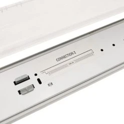 BeMatik - Ecran étanche Pour Tube LED 1 X 1500 Mm Avec Connexion à Deux Extrémités IP65 T8 G13 -Promos Réglette & réglette LED Boutique 14663958 4