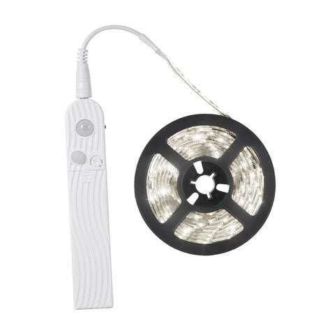 ASUPERMALL Bande De Lumiere A Led, Induction Du Corps Humain, 2 Metre, Dc5-6V 2W, Blanc 1 ASUPERMALL Bande De Lumiere A Led, Induction Du Corps Humain, 2 Metre, Dc5-6V 2W, Blanc