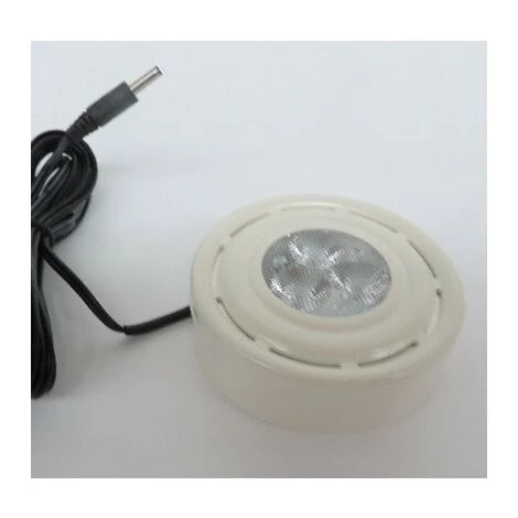 Spot Saillie LED 3W Ø 68mm Blanc Fixe Lumière Neutre 4000K 190lm 90° 12V (sans Alim) Spécial Meuble DOLIGHT 06803-BJ 3 Spot Saillie LED 3W Ø 68mm Blanc Fixe Lumière Neutre 4000K 190lm 90° 12V (sans Alim) Spécial Meuble DOLIGHT 06803-BJ – Image 3
