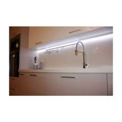 SILAMP Profilé LED Intégré 60cm 7.5W 12V Angle Avec Capteur Infrarouge - Blanc Neutre 4000K - 5500K -Promos Réglette & réglette LED Boutique 14985745 4