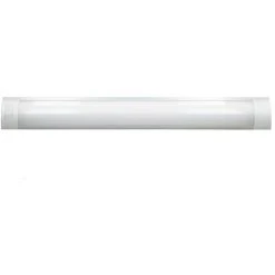 ECD GERMANY LED Batten Tube Plafond 18W 60cm Blanc Froid 1305LM 220-240V En Aluminium
