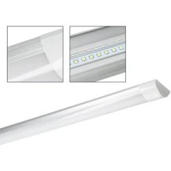 ECD GERMANY LED Batten Tube Plafond 18W 60cm Blanc Froid 1305LM 220-240V En Aluminium 8 ECD GERMANY LED Batten Tube Plafond 18W 60cm Blanc Froid 1305LM 220-240V En Aluminium -Promos Réglette & réglette LED Boutique 15937728 4