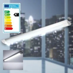 ECD GERMANY LED Batten Tube Plafond 18W 60cm Blanc Froid 1305LM 220-240V En Aluminium 9 ECD GERMANY LED Batten Tube Plafond 18W 60cm Blanc Froid 1305LM 220-240V En Aluminium -Promos Réglette & réglette LED Boutique 15937728 5