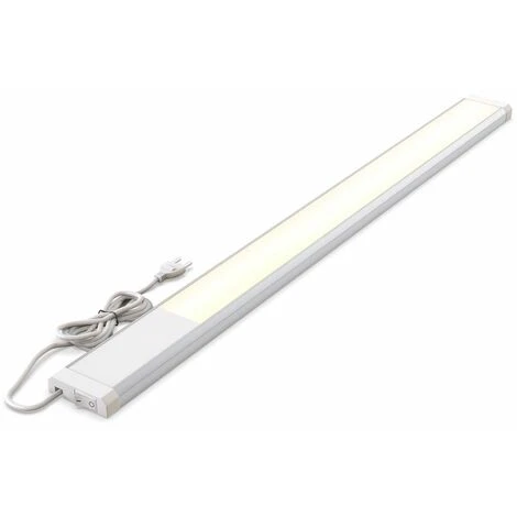 B.K.Licht Réglette LED, Platine LED 10W Intégrée, 1100 Lumen, Longueur 57,5cm, Blanc Chaud 3000K, IP20, éclairage Cuisine Atelier Plan De Travail 1 B.K.Licht Réglette LED, Platine LED 10W Intégrée, 1100 Lumen, Longueur 57,5cm, Blanc Chaud 3000K, IP20, éclairage Cuisine Atelier Plan De Travail
