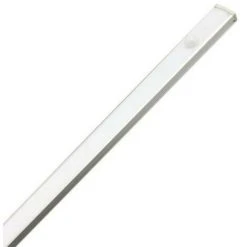 Profilé LED Intégré 60cm 7.5W 12V Slim Avec Détecteur De Mouvement Crépusculaire - Blanc Neutre 4000K - 5500K - SILAMP - Blanc Neutre 4000K - 5500K