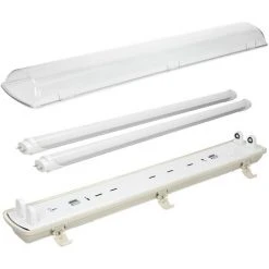 ECD GERMANY Applique Murale LED Luminaire étanche L'humidité 2 Tubes 60cm Atelier Cave Tubes 7 ECD GERMANY Applique Murale LED Luminaire étanche L'humidité 2 Tubes 60cm Atelier Cave Tubes -Promos Réglette & réglette LED Boutique 16525898 3