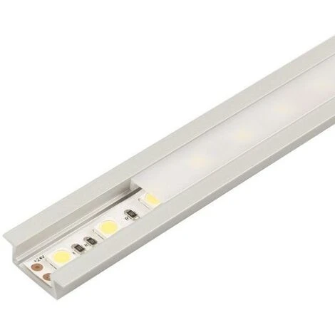 Profilé LED Intégré 80cm 10W 12V Slim Avec Détecteur De Mouvement Crépusculaire - Blanc Neutre 4000K - 5500K - SILAMP - Blanc Neutre 4000K - 5500K 4 Profilé LED Intégré 80cm 10W 12V Slim Avec Détecteur De Mouvement Crépusculaire - Blanc Neutre 4000K - 5500K - SILAMP - Blanc Neutre 4000K - 5500K – Image 4