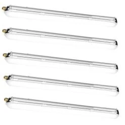 ETC-SHOP Lot De 5 Plafonniers LED SMD 36 Watts Tubes Tubes Luminaires Spots Lumière Du Jour Pièce Humide Et Humide