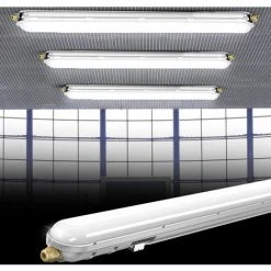 ETC-SHOP Lot De 5 Plafonniers LED SMD 36 Watts Tubes Tubes Luminaires Spots Lumière Du Jour Pièce Humide Et Humide 8 ETC-SHOP Lot De 5 Plafonniers LED SMD 36 Watts Tubes Tubes Luminaires Spots Lumière Du Jour Pièce Humide Et Humide -Promos Réglette & réglette LED Boutique 16809514 4