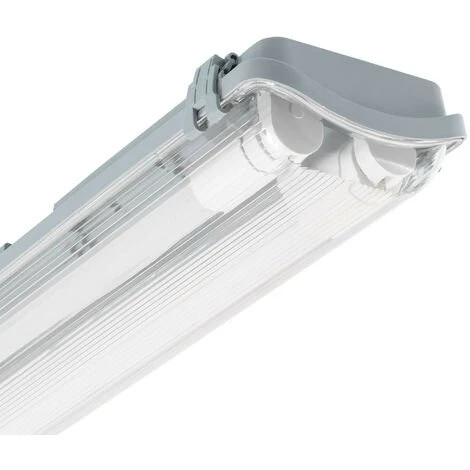 LEDKIA Réglette Étanche Slim IP65 Pour Deux Tubes LED 120cm Connexion Latérale 1200 Mm - 1200 Mm 1 LEDKIA Réglette Étanche Slim IP65 Pour Deux Tubes LED 120cm Connexion Latérale 1200 Mm - 1200 Mm