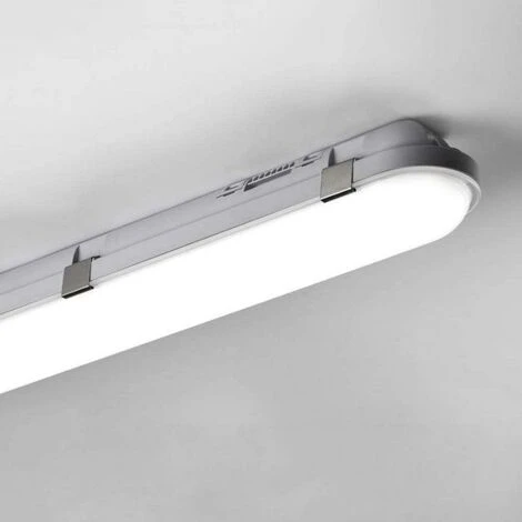 Réglette Lumineuse étanche 120cm 40W IP65 Avec Détecteur - Blanc Froid 6000K - 8000K - SILAMP - Blanc Froid 6000K - 8000K 2 Réglette Lumineuse étanche 120cm 40W IP65 Avec Détecteur - Blanc Froid 6000K - 8000K - SILAMP - Blanc Froid 6000K - 8000K – Image 2