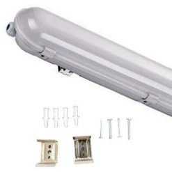 Réglette Lumineuse étanche 120cm 40W IP65 Avec Détecteur - Blanc Froid 6000K - 8000K - SILAMP - Blanc Froid 6000K - 8000K 7 Réglette Lumineuse étanche 120cm 40W IP65 Avec Détecteur - Blanc Froid 6000K - 8000K - SILAMP - Blanc Froid 6000K - 8000K -Promos Réglette & réglette LED Boutique 18145335 3