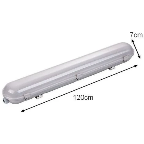 Réglette Lumineuse étanche 120cm 40W IP65 Avec Détecteur - Blanc Froid 6000K - 8000K - SILAMP - Blanc Froid 6000K - 8000K 4 Réglette Lumineuse étanche 120cm 40W IP65 Avec Détecteur - Blanc Froid 6000K - 8000K - SILAMP - Blanc Froid 6000K - 8000K – Image 4