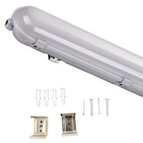 Réglette Lumineuse étanche 150cm 55W IP65 Avec Détecteur - Blanc Neutre 4000K - 5500K - SILAMP - Blanc Neutre 4000K - 5500K 3 Réglette Lumineuse étanche 150cm 55W IP65 Avec Détecteur - Blanc Neutre 4000K - 5500K - SILAMP - Blanc Neutre 4000K - 5500K – Image 3