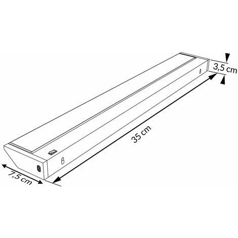 MONZANA Réglette Lumineuse Orientable LED 5W Blanc Neutre Barre Lumineuse Meuble Luminaire Maison Plafonnier Cuisine Classe énergétique A M 5 MONZANA Réglette Lumineuse Orientable LED 5W Blanc Neutre Barre Lumineuse Meuble Luminaire Maison Plafonnier Cuisine Classe énergétique A M – Image 5