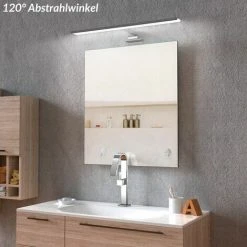 MONZANA Lampe De Miroir à LED 6W Luminaire De Salle De Bain Applique Murale S - XL L 8 MONZANA Lampe De Miroir à LED 6W Luminaire De Salle De Bain Applique Murale S - XL L -Promos Réglette & réglette LED Boutique 18474036 4