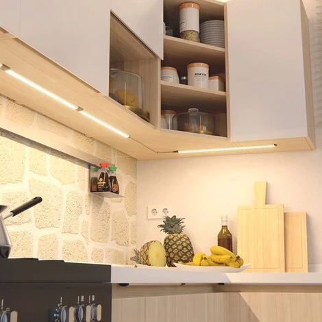 OHM-EASY LED LIGHTING Réglette LED Alu 0m50 69 LED SMD Blanc Chaud Cache Diffusant 5 OHM-EASY LED LIGHTING Réglette LED Alu 0m50 69 LED SMD Blanc Chaud Cache Diffusant – Image 5