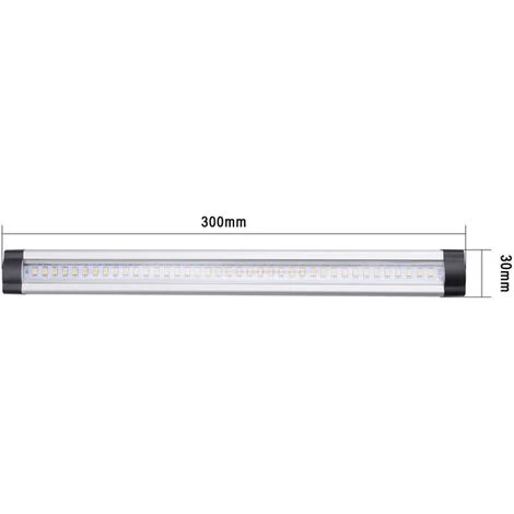 OHM-EASY LED LIGHTING Réglette LED Aluminium 0m30 39 LED SMD Blanc Neutre 2 OHM-EASY LED LIGHTING Réglette LED Aluminium 0m30 39 LED SMD Blanc Neutre – Image 2